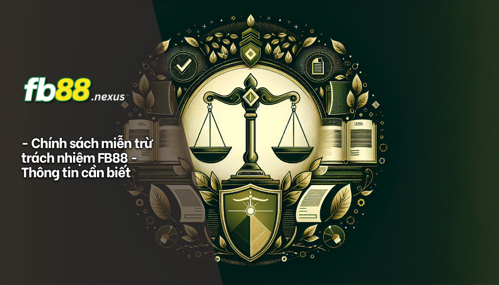 Chính sách miễn trừ trách nhiệm Fb88 - Thông tin cần biết