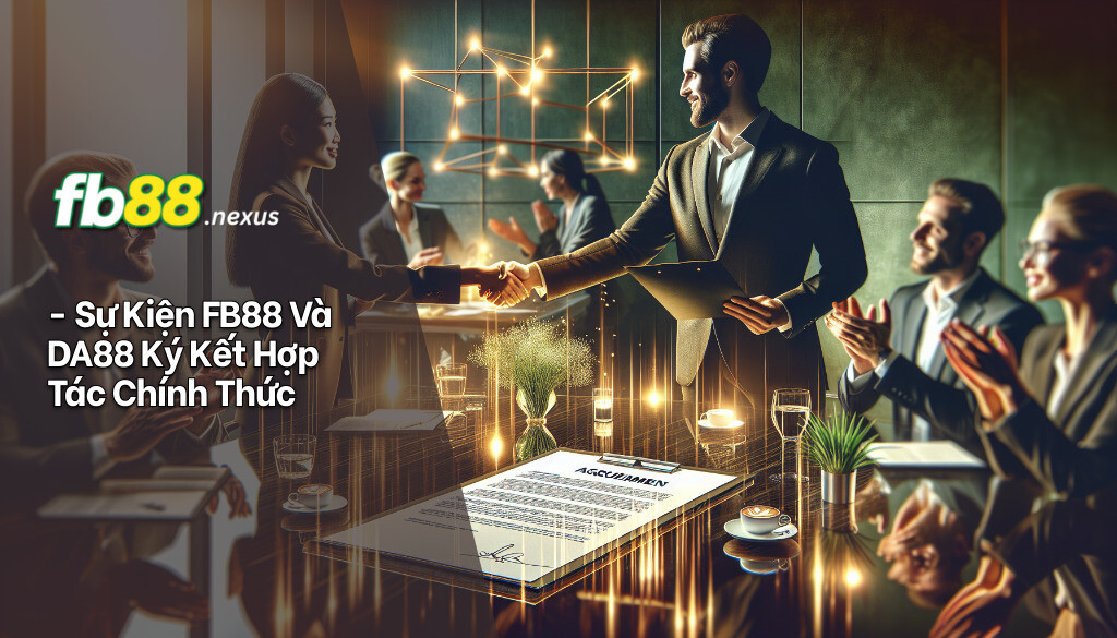 Sự kiện FB88 và DA88 ký kết hợp tác chính thức.