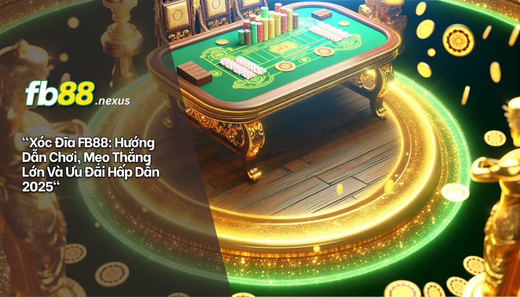 Xóc dĩa FB88 - Hướng dẫn chơi, mẹo thắng lớn và ưu đãi hấp dẫn