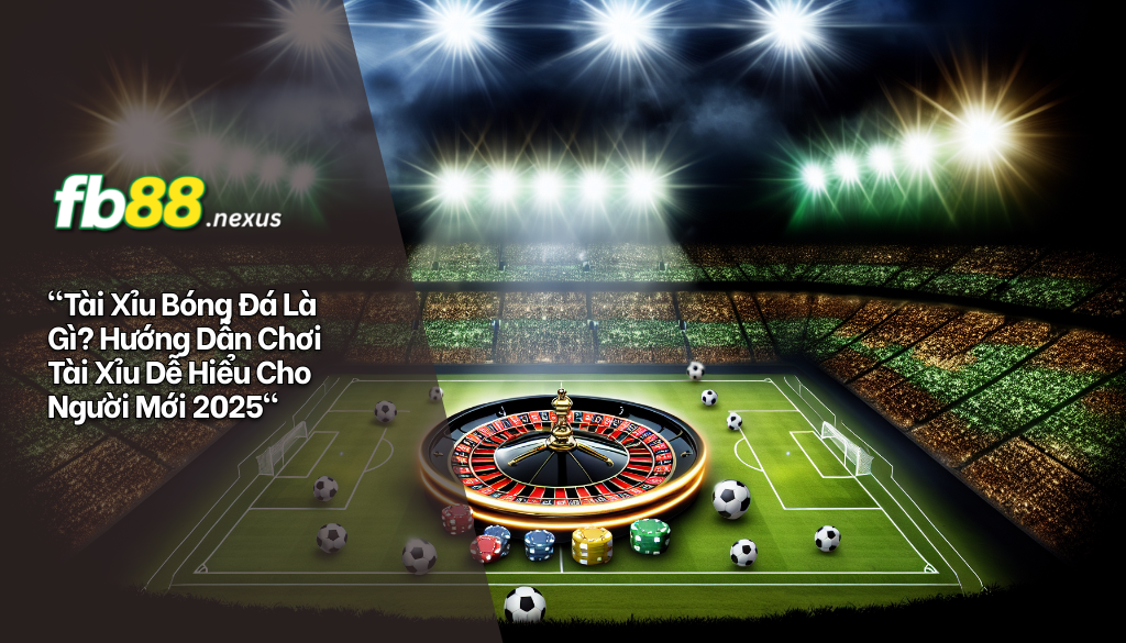 Tài xỉu bóng đá là gì, hướng dẫn chơi tài xỉu dễ hiểu cho người mới 2025.